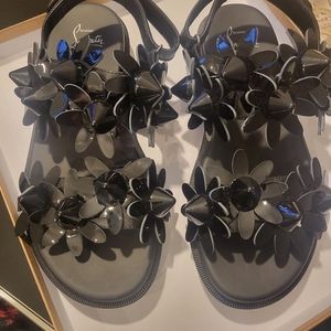 Christian Louboutin Daisy black sandals